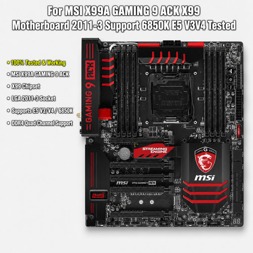 Per msi x99a gaming - ack, x99