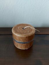 SCATOLINA PORTA COTONE UNCINETTO RICAMO IN CARTONE  @ PRIMI DEL '900 @