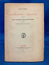 Lettere di Alessandro Manzoni
