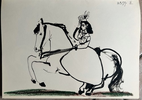 Pablo picasso litografia - pablo,