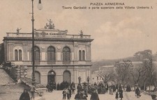 641/EXTRA - PIAZZA ARMERINA (ENNA) - TEATRO GARIBALDI  E PARTE VILLA UMBERTO I