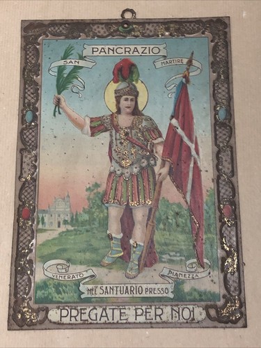 Placca targa san pancrazio - targa,