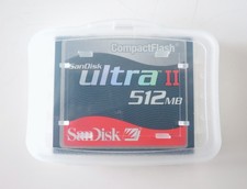SANDISK 512MB ULTRA ll - compact flash  memory card