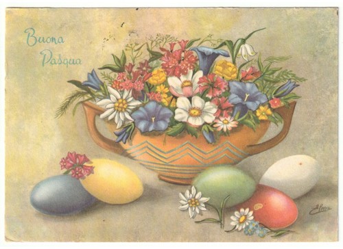 1963 vaso fiori - , primaverili
