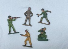 Soldatini Starlux Lotto Misto Scala 1/32 Condizioni Come Da Foto 5 Pezzi 