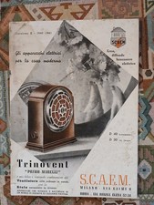 catalogo apparecchi elettrici per la casa moderna SCAEM / 1940-1941