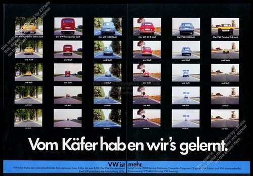 Pubblicità stampa volkswagen - pubblicità,