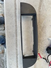 MASCHERINA CORNICE AUTORADIO ISO 1 DIN FIAT 500 NERO NERA 07-16 3421