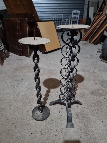 Candelabri antichi ferro - in,