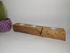 CANDELIERI IN LEGNO CON