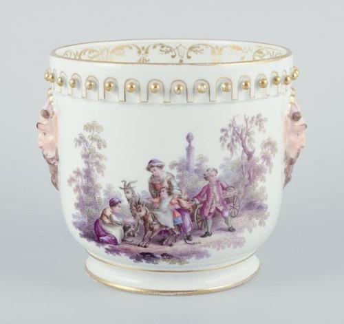 Antico vaso fiori meissen - vaso,
