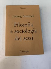 FILOSOFIA E SOCIOLOGIA DEI