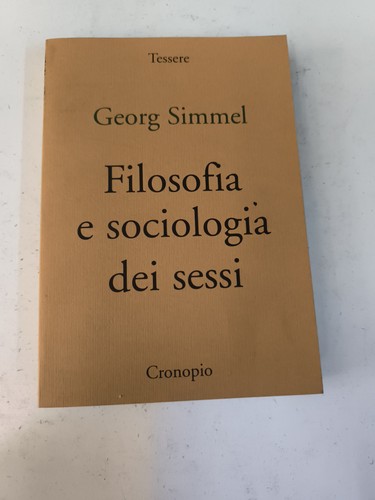 Filosofia sociologia dei - filosofia,