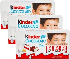 3X Kinder Cioccolato Barrette