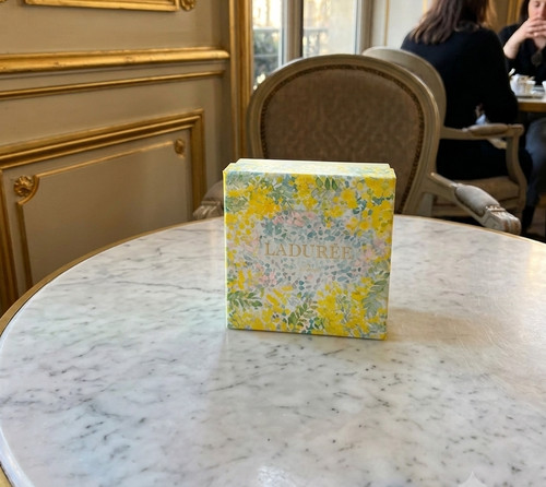 Ladurée boîte mimosa paris - :,