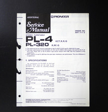 Originale PIONEER PL-4/PL-320