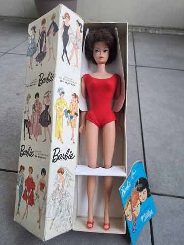Barbie 60s bubblecut brunette - bubblecut,