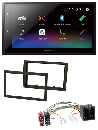 Pioneer usb bluetooth dab - pioneer, 2din