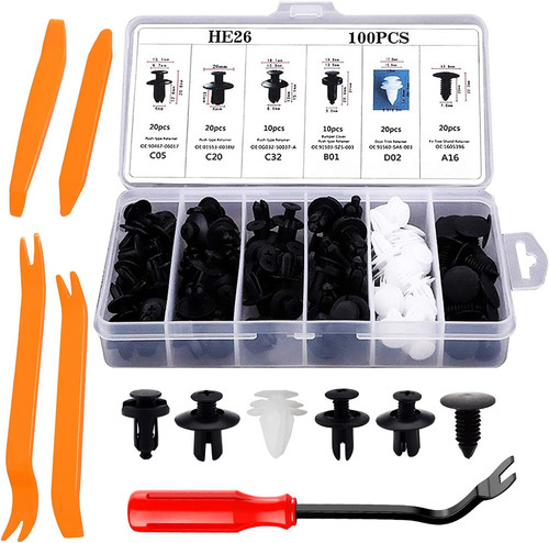 105pz assortimento rivetti - 105pz,