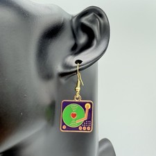 ORECCHINI DORATI CIONDOLO