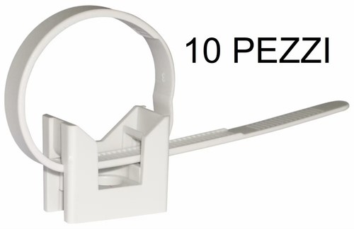 Clips fascetta fissatubo - clips, a