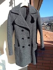 Cappotto donna doppio petto Lana cotta grigio Caipirinha tg.M ottimo usato