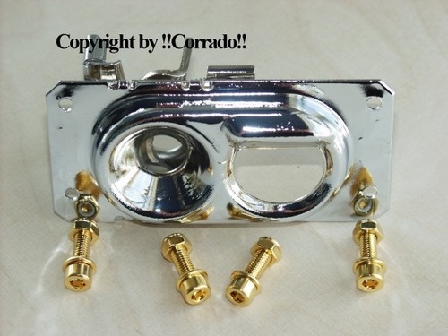 Lucchetto cofano cromato - ,