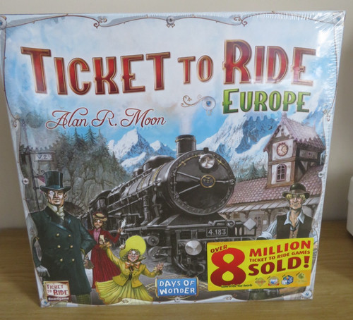 Ticket ride europa - ticket,