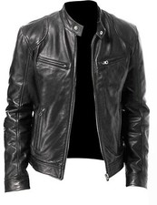 Cafe Racer Biker Leather
