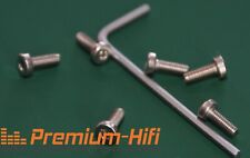 Viti in Acciaio Inox, Esagono Interno (6 Pezzi) per Studer Revox C270