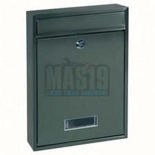 CASSETTA POSTALE ALUBOX QUADRA GHISA