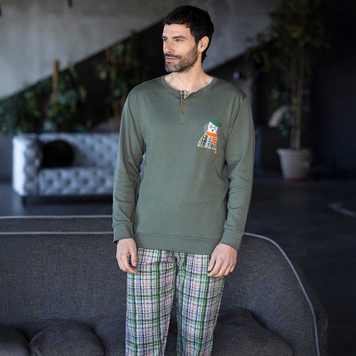 Pigiama uomo caldo - , cotone