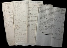 Lotto 4 Atti Notarili - Castellammare Stabia – Conti Coppola, Spese Legali - XIX