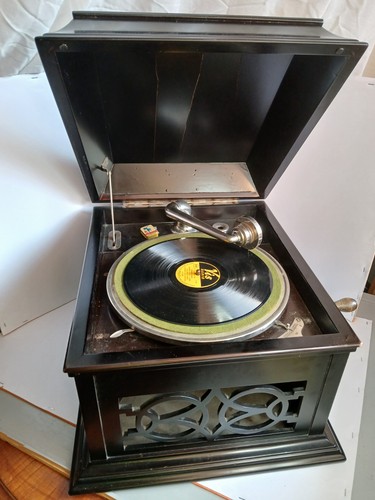 Grammofono antico victrola - grammofono,