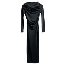 Abito Zara donna M nero jersey