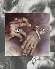 Anello teschio mano Keith