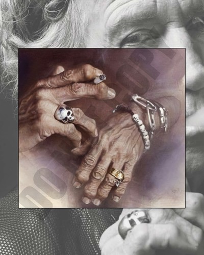 Anello teschio mano - , keith