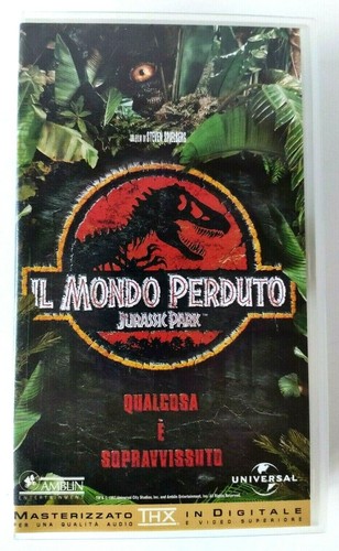 Vhs jurassic park mondo - jurassic, il