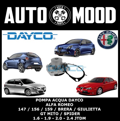Pompa acqua alfa romeo - acqua, 147