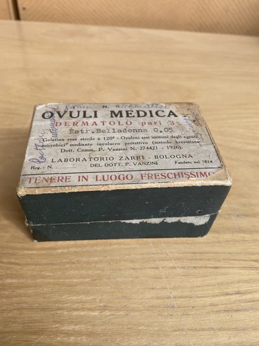 Scatola ovuli medica - ovuli,
