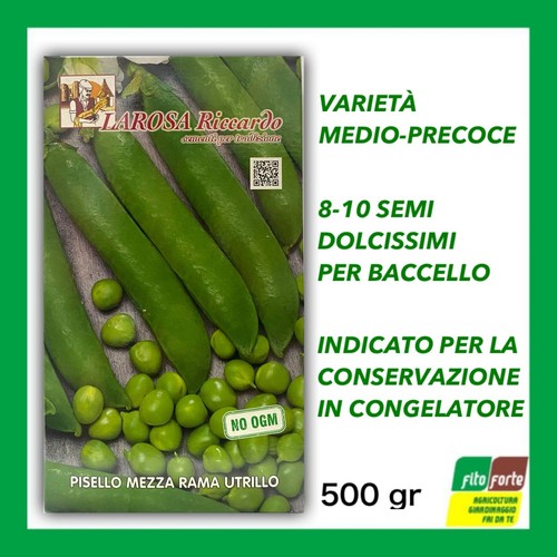 Semi pisello mezza - semi, rama