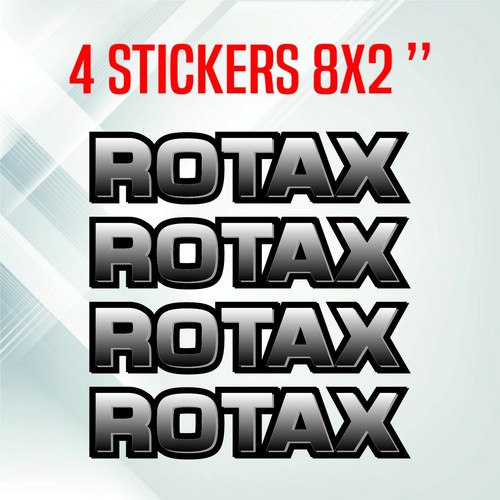 Rotax powered stickers - powered,