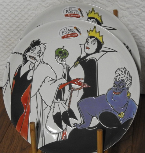 Piatti disney villains - 2,