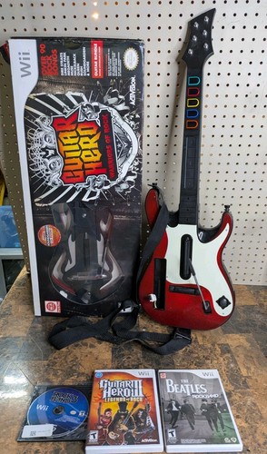 Lot guitar hero wii - of,
