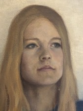 Dipinto ritratto ad olio