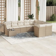 10-tlg. Garten-Sofagarnitur