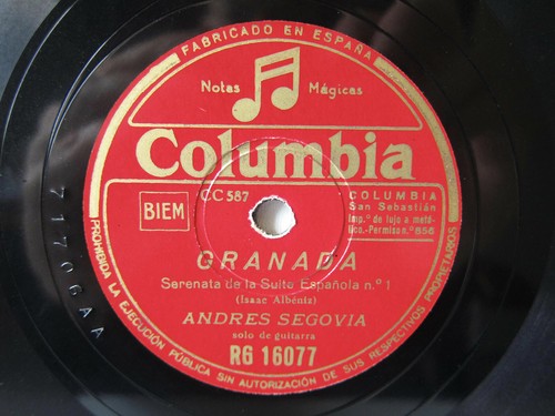 78rpm andres segovia - andres,