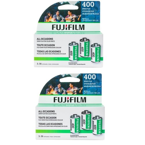 Fujifilm 400 pellicola - 2x,