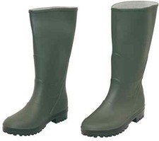 Stivali da lavoro verdi in pvc