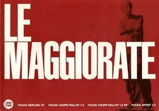 Brochure Lancia Fulvia 1967-68